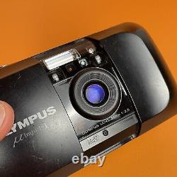 Classic Tested Olympus MJU I 35mm Point And Shoot Film Camera + Strap