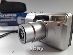 Excellent! Olympus Superzoom 80G 38-80 mm Point & Shoot 35mm Film Camera