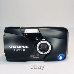 Immaculate Olympus MJU II 35mm Point & Shoot Film Camera Kit in Original Box
