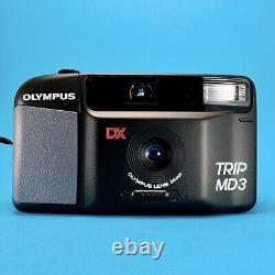 Mint Olympus Trip Md3 35mm film point and shoot pocket compact camera lomo retro