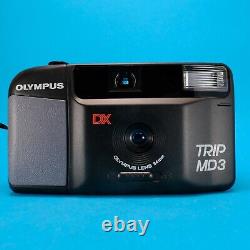 Mint Olympus Trip Md3 35mm film point and shoot pocket compact camera lomo retro