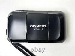 Mint Olympus mju i 35mm Film Camera Tested Come With Battery. Black