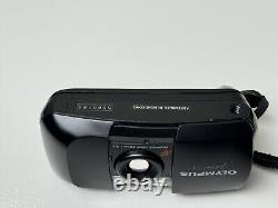 Mint Olympus mju i 35mm Film Camera Tested Come With Battery. Black