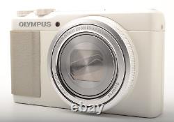Near MINT Olympus Stylus XZ-10 White 12.0MP Digital Camera WithBox F/S Japan