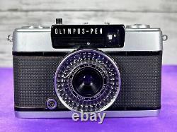 New Seal Exc+5 Red Flag OK Olympus Pen EE-3 35mm Half Frame Film Camera JAPAN