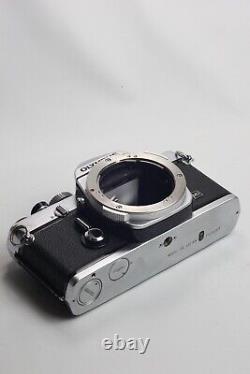 OLYMPUS OM-1 Silver Body 35mm Film Camera body only NEW SEALS