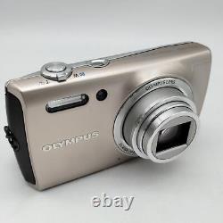 OLYMPUS STYLUS VH-515 SLV 12.0MP Digital Camera Good Condition from Japan