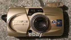 OLYMPUS umju III 150 35mm compact zoom (37.5mm-150mm) Point & Shoot camera
