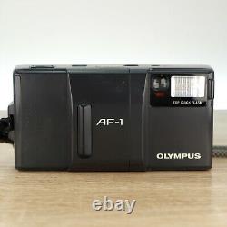 Olympus AF-1 35mm Compact Point & Shoot Film Camera 35mm f/2.8 Sharp Lens