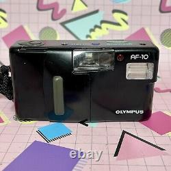 Olympus Af-10 Point And Shoot Compact 35mm Film Camera Rebuilt! Lomo Retro