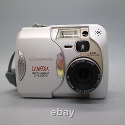 Olympus Digital Camera Camedia C-40 Zoom 4.0MP Silver Tested