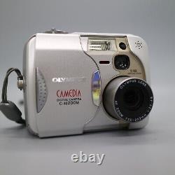 Olympus Digital Camera Camedia C-40 Zoom 4.0MP Silver Tested
