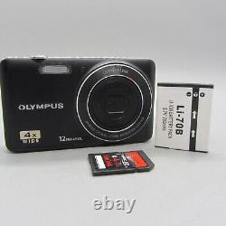 Olympus Digital Camera D-700 12.0MP Black Tested