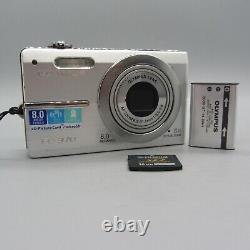 Olympus Digital Camera FE-370 8.0MP Silver Tested