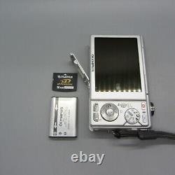 Olympus Digital Camera FE-370 8.0MP Silver Tested