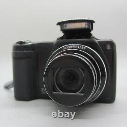 Olympus Digital Camera Stylus SZ-15 16.0MP Black Tested