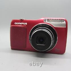Olympus Digital Camera VG-170 14.0MP Red Tested