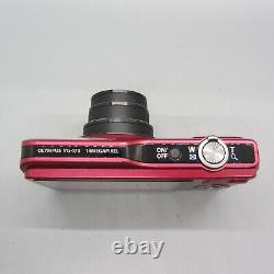 Olympus Digital Camera VG-170 14.0MP Red Tested
