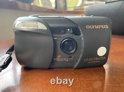 Olympus Infinity Mini DLX point and shoot 35mm film camera Weatherproof