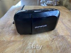 Olympus MJU I 35mm Point And Shoot Black Film Camera