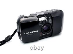 Olympus MJU I Compact 35mm Point and Shoot Film Camera Tested + Working