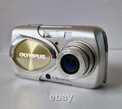 Olympus Mju 400 4MP Compact Digital Camera All Weather XD Card Manual CD