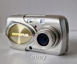 Olympus Mju 400 4MP Compact Digital Camera All Weather XD Card Manual CD