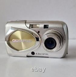 Olympus Mju 400 4MP Compact Digital Camera All Weather XD Card Manual CD