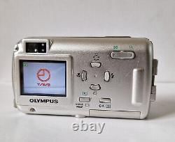 Olympus Mju 400 4MP Compact Digital Camera All Weather XD Card Manual CD