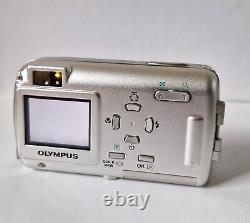 Olympus Mju 400 4MP Compact Digital Camera All Weather XD Card Manual CD