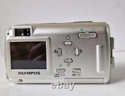 Olympus Mju 400 4MP Compact Digital Camera All Weather XD Card Manual CD