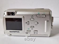 Olympus Mju 400 4MP Compact Digital Camera All Weather XD Card Manual CD