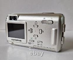 Olympus Mju 400 4MP Compact Digital Camera All Weather XD Card Manual CD