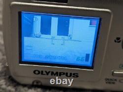 Olympus Mju 400 Digital 4mp Zoom Compact Camera 64mb XD Card Charger Great Cond