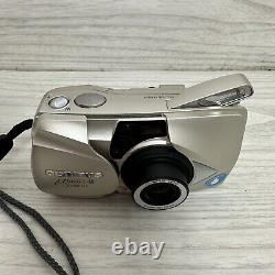 Olympus Mju II Zoom 80 Compact Weatherproof Camera Leather Case Mint Condition