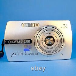Olympus Mju M700 silver Digital camera boxed Mint Condition! Excellent Retro