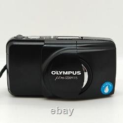 Olympus? Mju Zoom 115 Point & Shoot 35mm Film Camera 38-115mm Lens Black