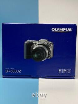 Olympus SP-600UZ 12.0MP Digital Camera Silver NEVER USED