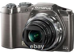 Olympus SZ-31MR 16.0MP 24x Zoom Full HD Digital Camera Silver, Boxed with Case