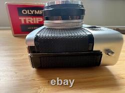 Olympus Trip 35 35mm Compact Point & Shoot Film Camera Silver Zuiko 40mm F/2.8