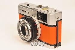 Olympus Trip 35 Compact 35mm Film Camera Burnt Orange Leather 3 Month Warranty