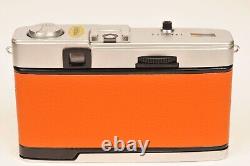 Olympus Trip 35 Compact 35mm Film Camera Burnt Orange Leather 3 Month Warranty