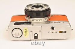 Olympus Trip 35 Compact 35mm Film Camera Burnt Orange Leather 3 Month Warranty