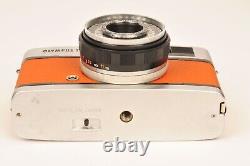 Olympus Trip 35 Compact 35mm Film Camera Burnt Orange Leather 3 Month Warranty