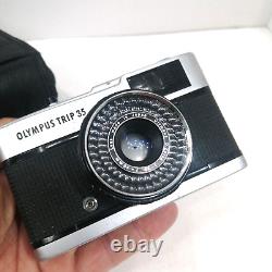 Olympus Trip 35 Compact 35mm Film Camera, GOOD Condition working RED FLAG (2)