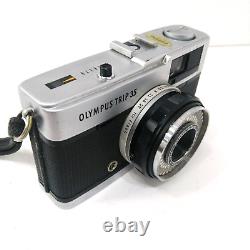 Olympus Trip 35 Compact 35mm Film Camera, Superb Condition working RED FLAG