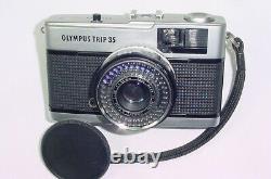 Olympus Trip 35 Film Compact Camera Olympus 40mm F2.8 D Zuiko Lens Excellent