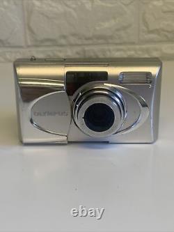 Olympus U mju V Quartzone Aluminium 38-105mm Ultra-compact Camera with case