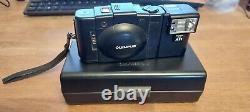 Olympus XA 2 compact film camera with flash