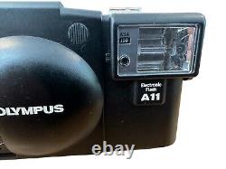 Olympus XA 3 35mm Film Camera D. Zuiko 35mm F/3.5 Lens A11 Flash Tested VGC